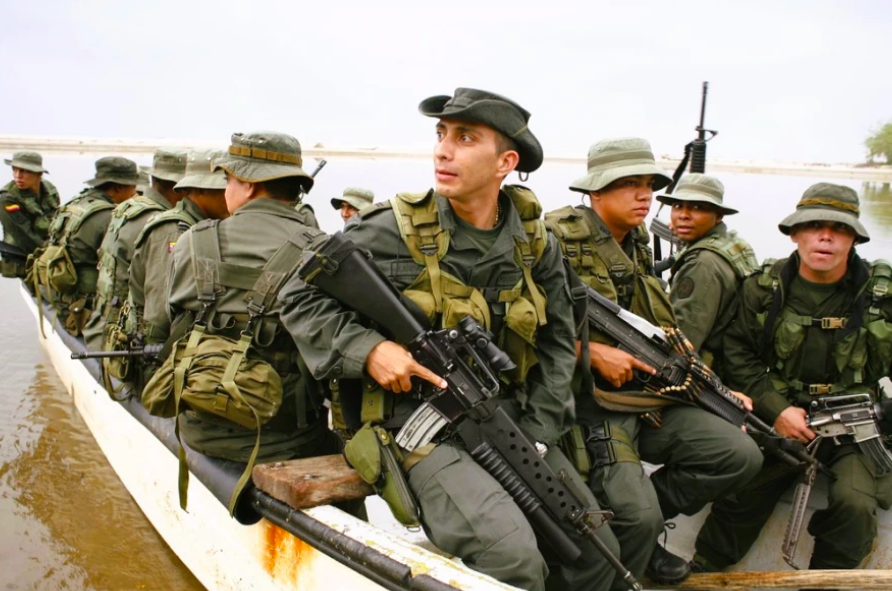 Colombian police