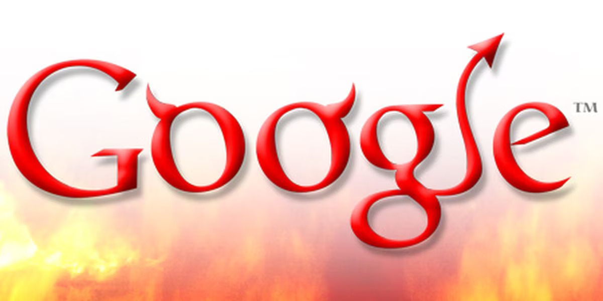 Google is evil. (Photo internet reproduction)