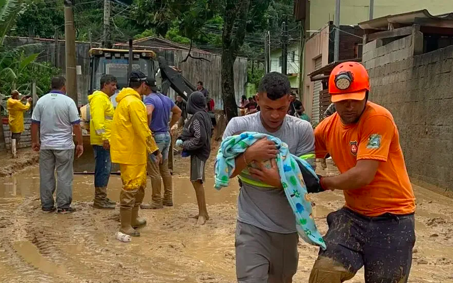 São Sebastião landslide