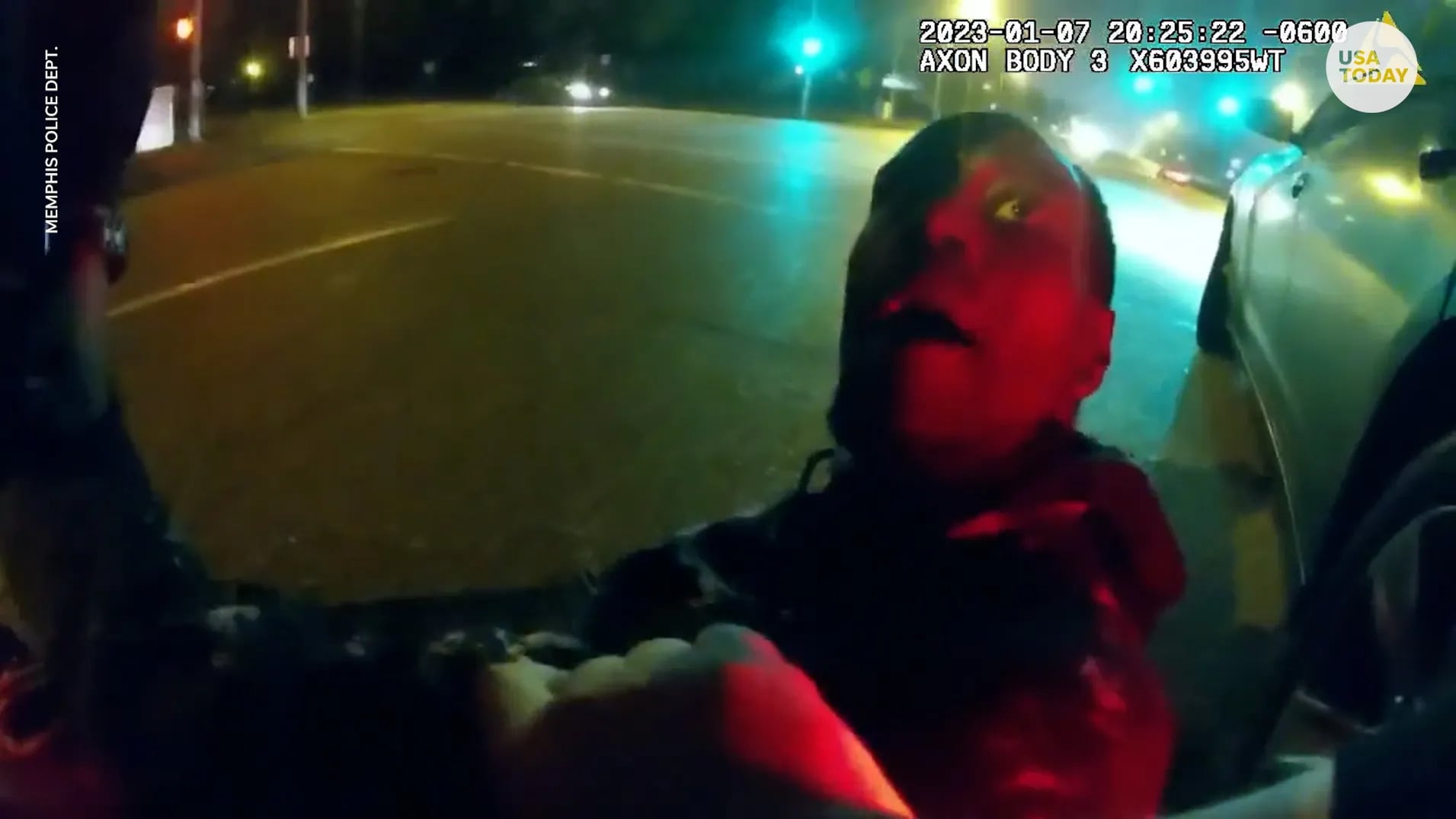 Tyre Nichols bodycam footage.