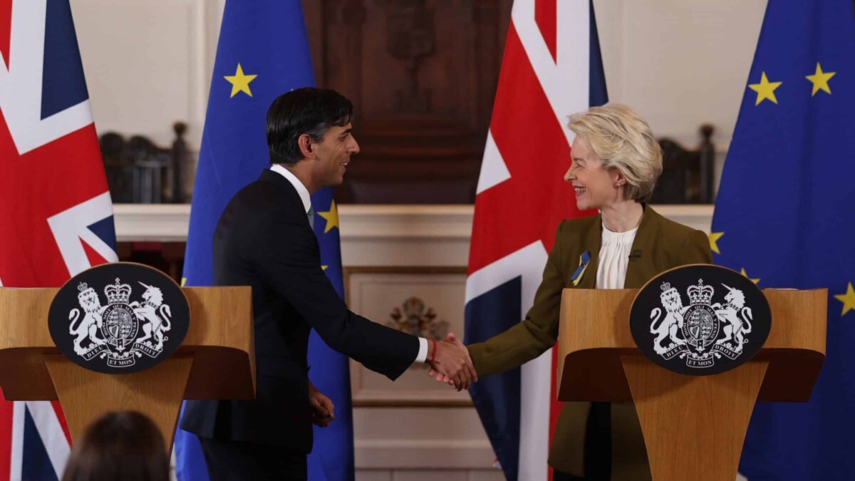 European Commission President in England