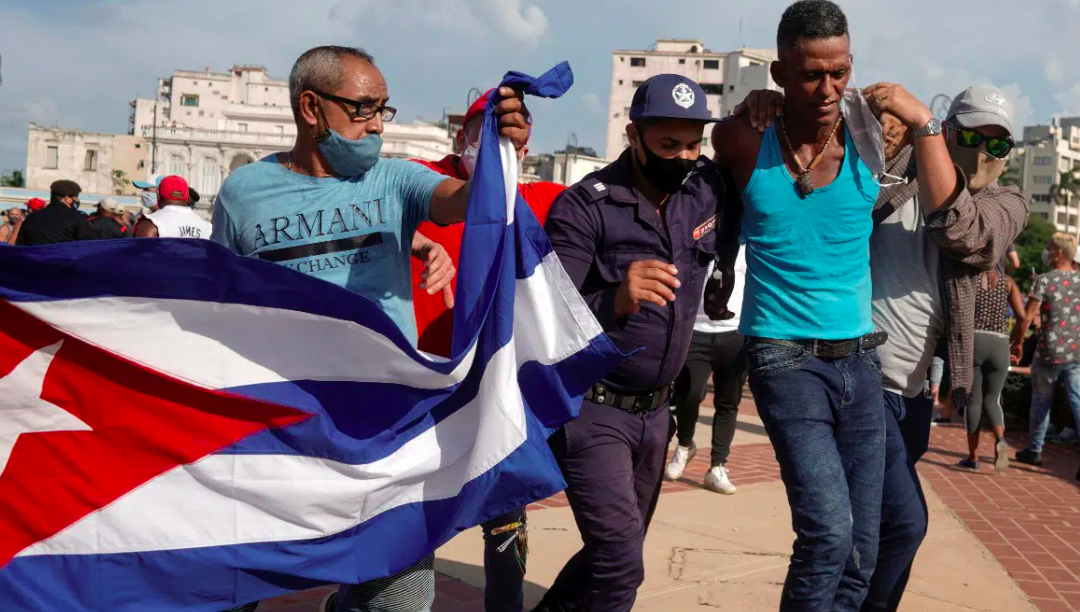 Cuba protest