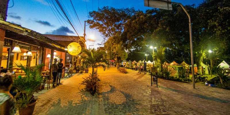 At night, Itacaré transforms into a temple of feasting with a vibe that makes Fire Island pale in comparison.