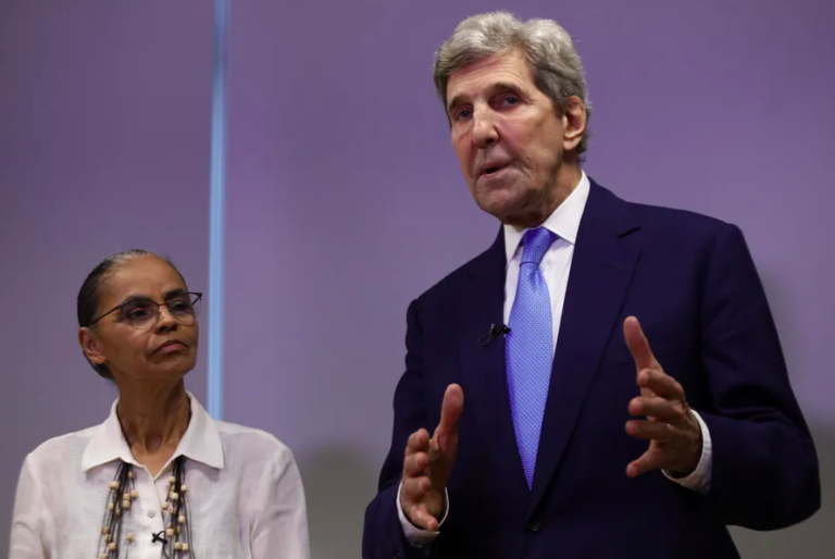 US climate envoy John Kerry says the Amazon belongs to humanity