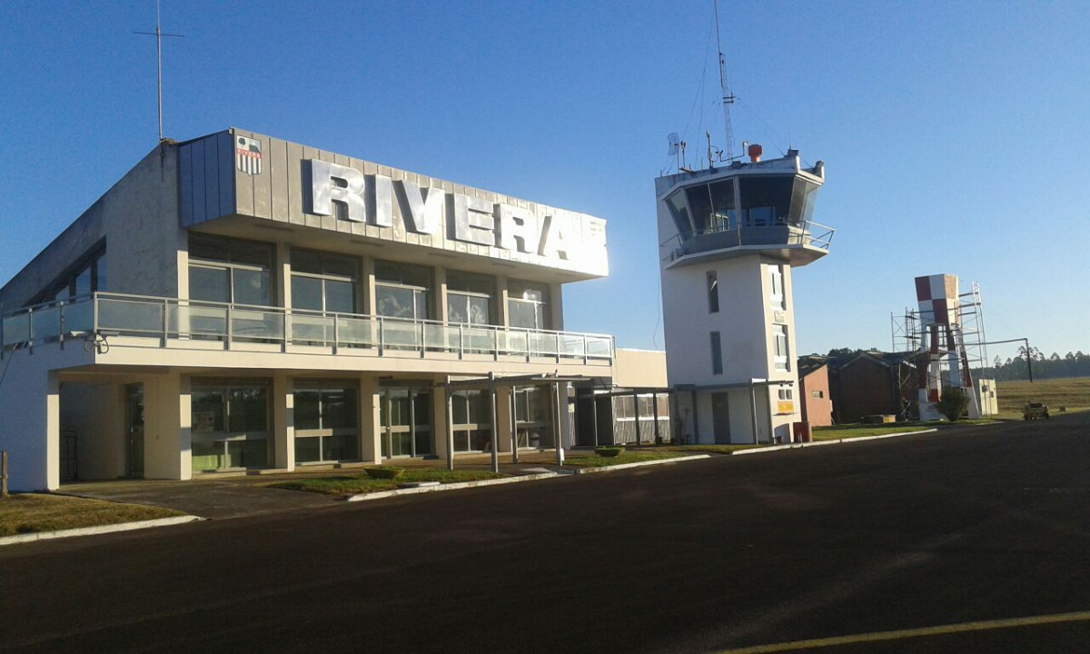 The Rivera airport in the north of Uruguay. (Photo internet reproduction)