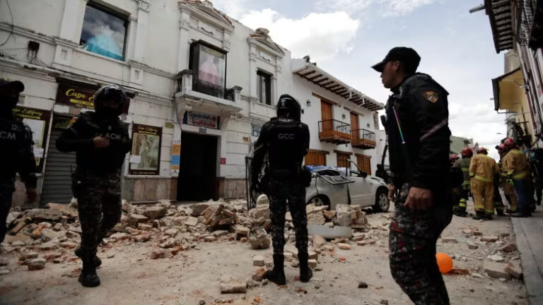 Ecuador’s President announces state of emergency due to strong earthquake