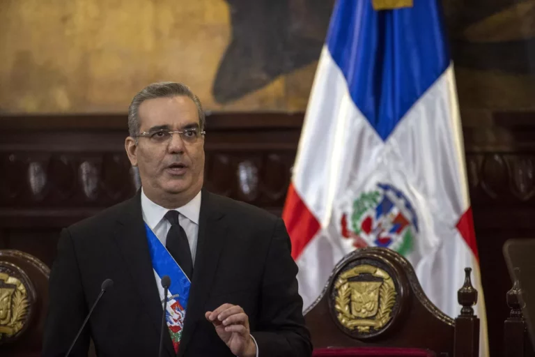 The opposition party accuses the Dominican president of trying to destroy it