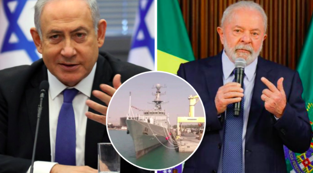 Netanyahu criticizes Lula and urges Brazil to expel Iranian warships from its territory