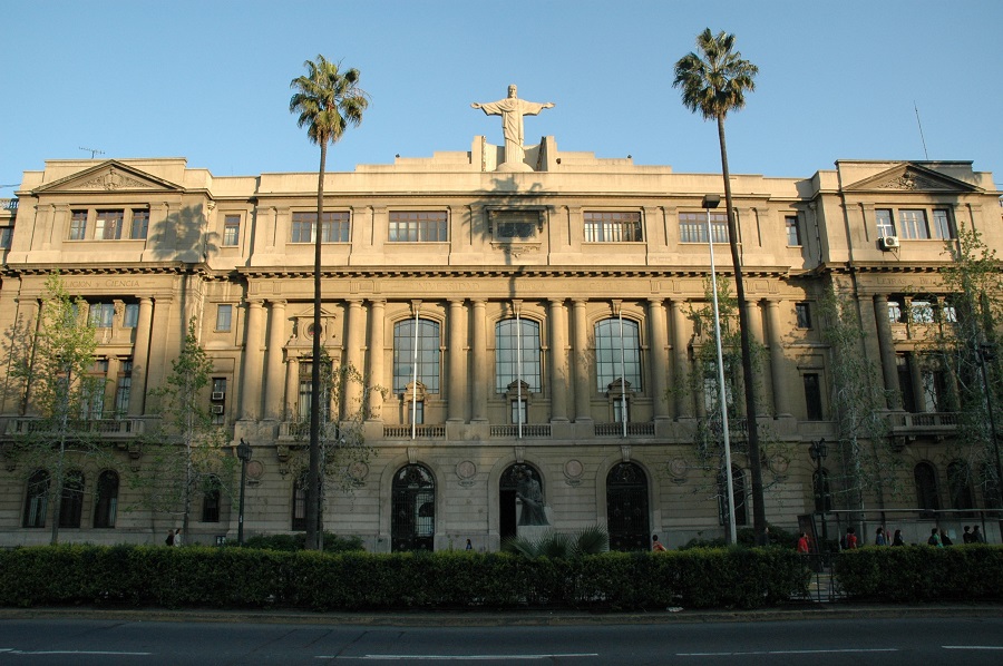 The Pontificia Universidad Católica (PUC) of Chile. (Photo internet reproduction)