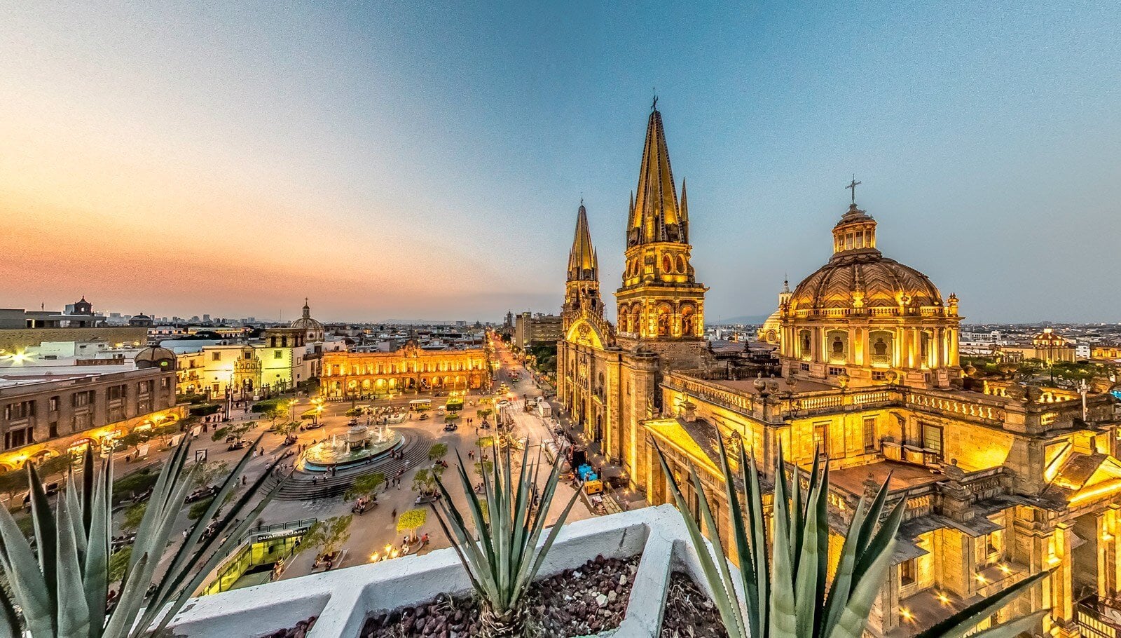 Guadalajara's Centro Historico, the Fan Fest hub for World Cup 2026 Guadalajara matches