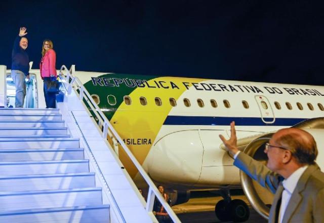 Lula arrives in Portugal. (Photo internet reproduction)