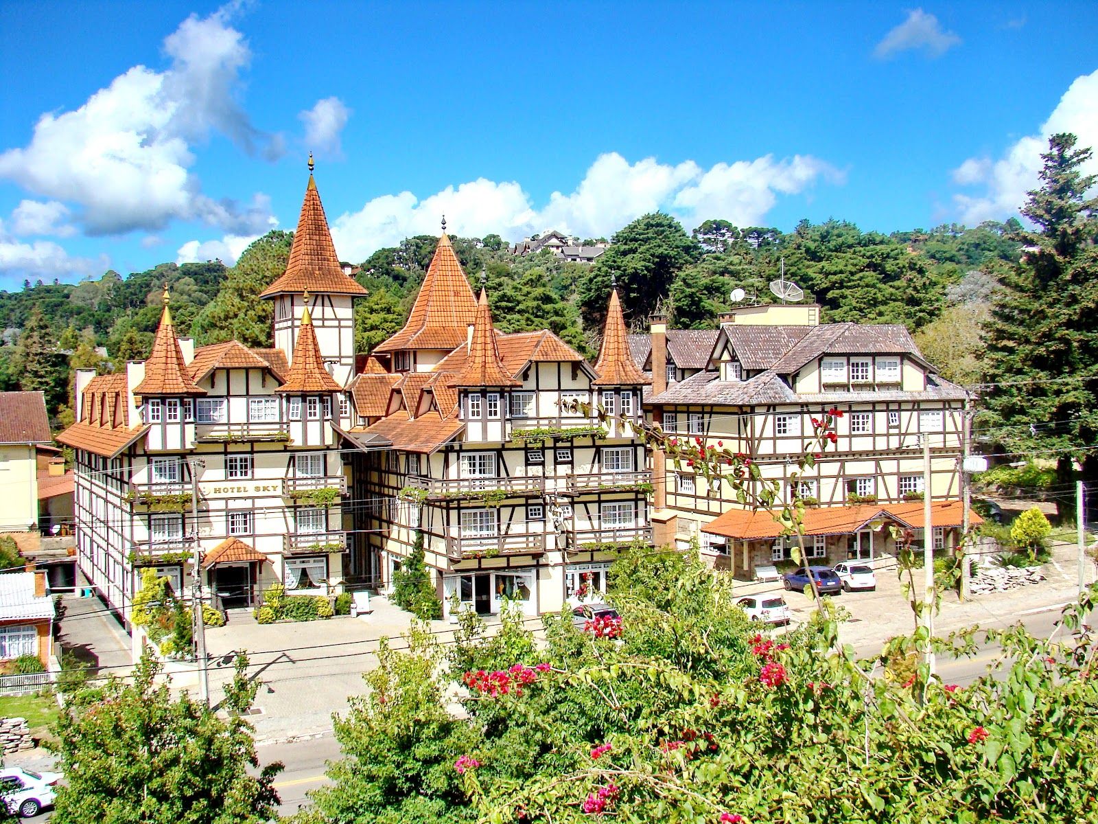 German-style hotel in Gramado. (Photo Internet reproduction)