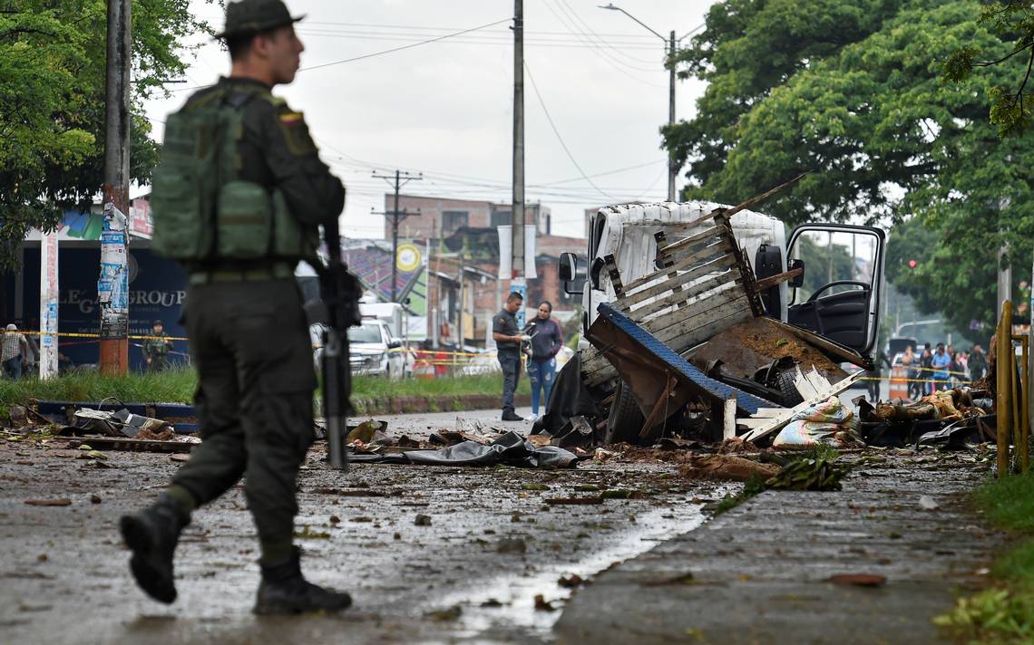 Terrorist attack in Colombia leaves at least 3 dead and 10 wounded. (Photo Internet reproduction)