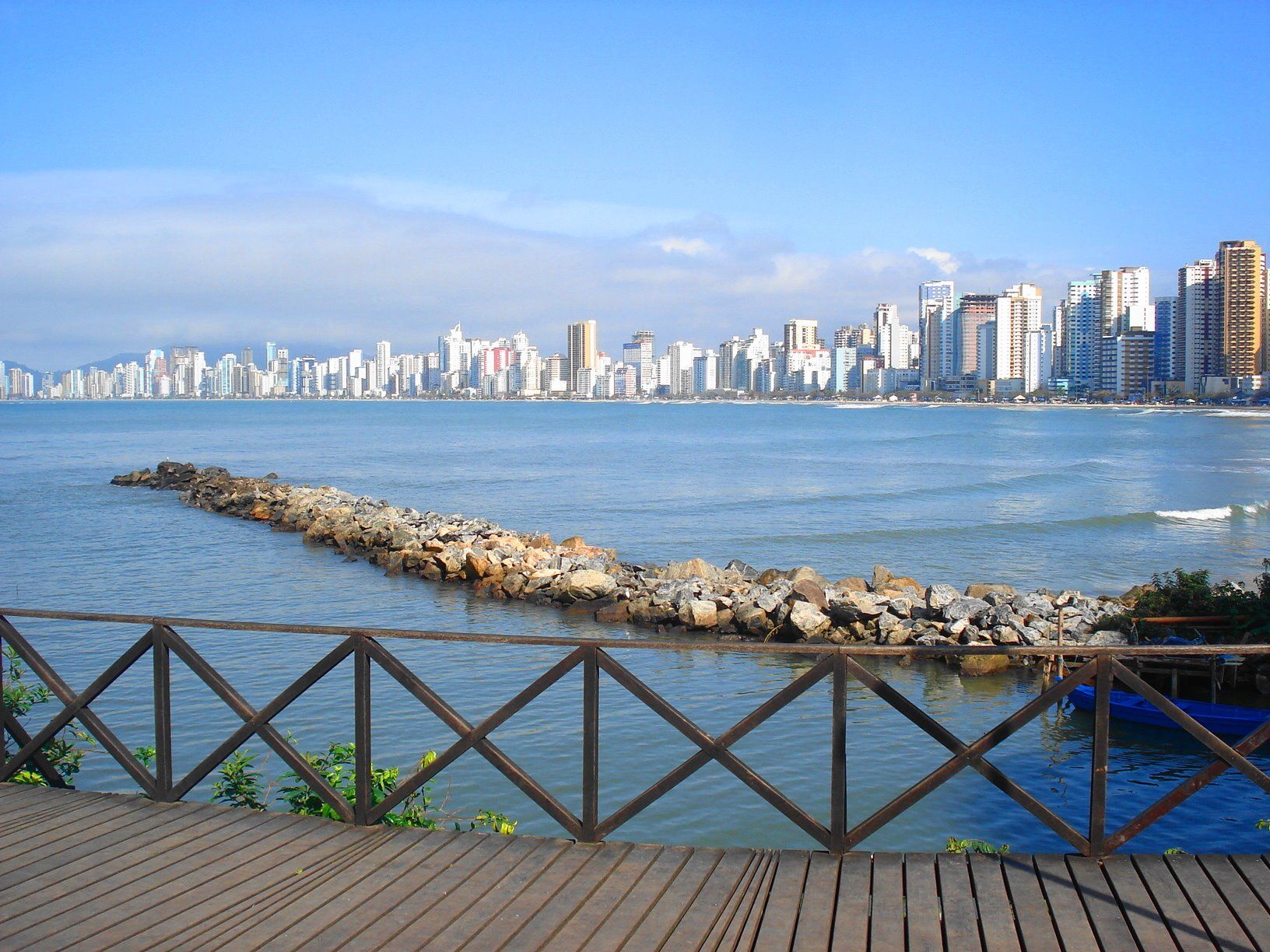 Florianópolis downtown. (Photo Internet reproduction)