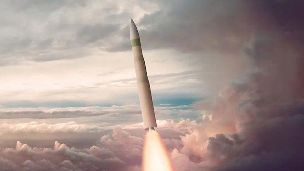 Concept art of the LGM-35A Sentinel ICBM. Image: US Air Force