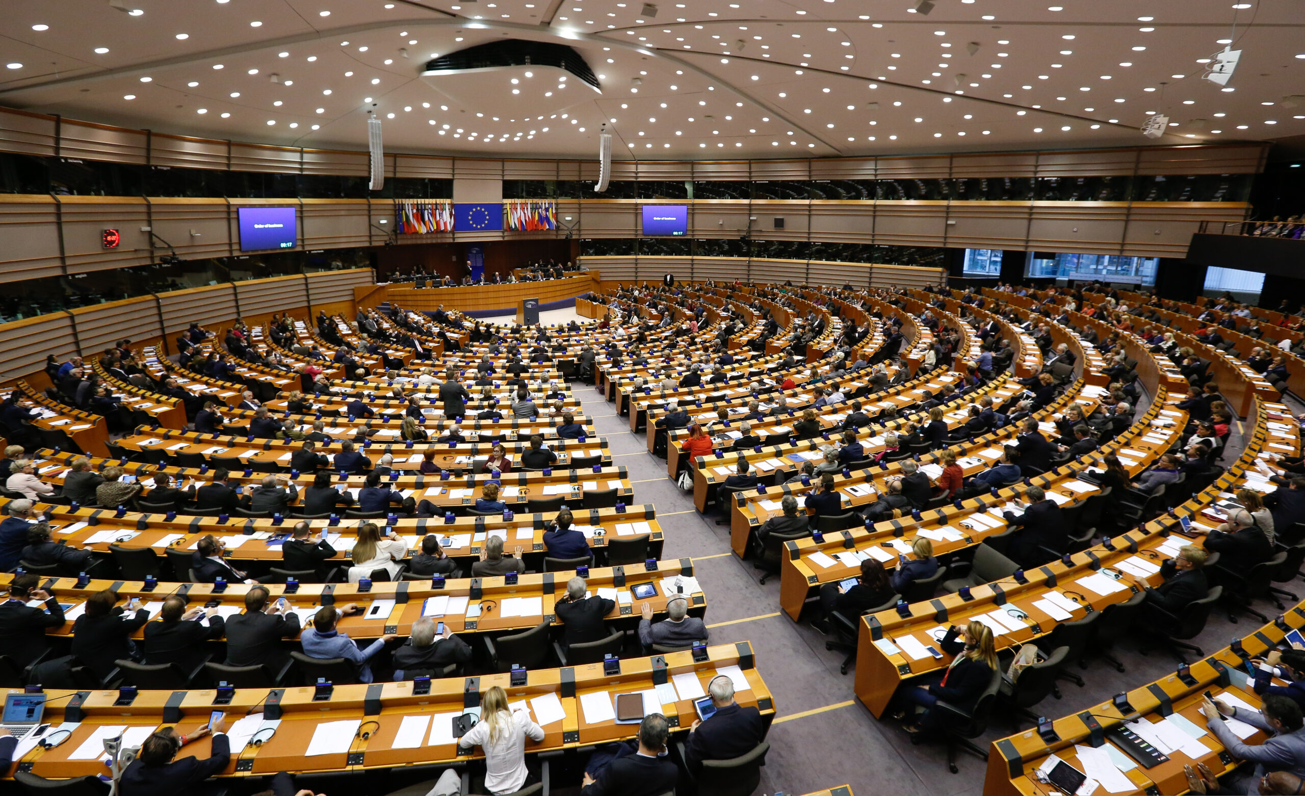 Plenary session at the European Parliament