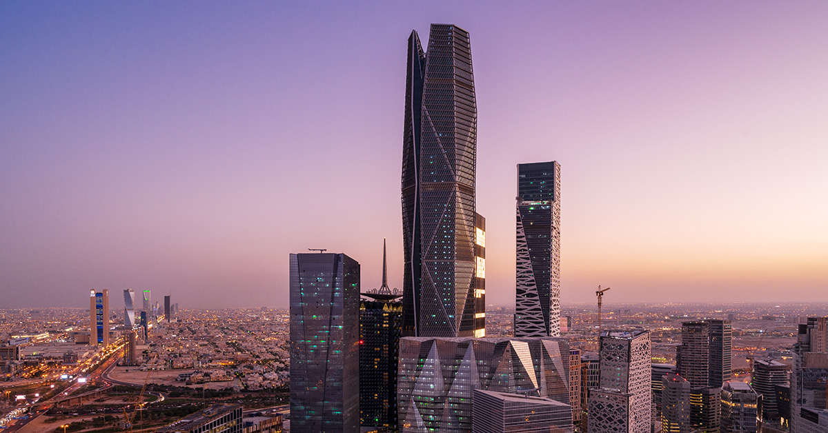 PIF tower in Riyadh. (Photo Internet reproduction)