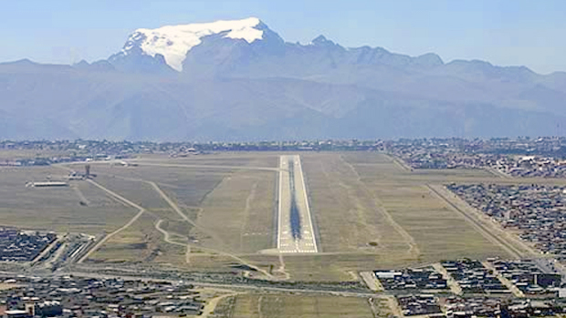 El Paz airport. (Photo Internet reproduction)