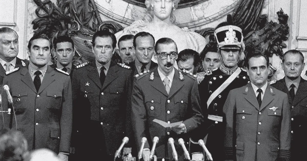 The coup d'état in Uruguay. (Photo Internet reproduction)