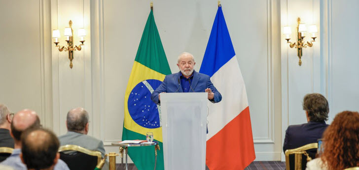 Lula questions the role of international organizations in conflicts. (Photo Internet reproduction)