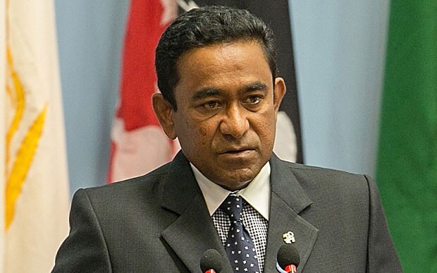 Former President Abdulla Yameen is pro-China. (Photo Internet reproduction)