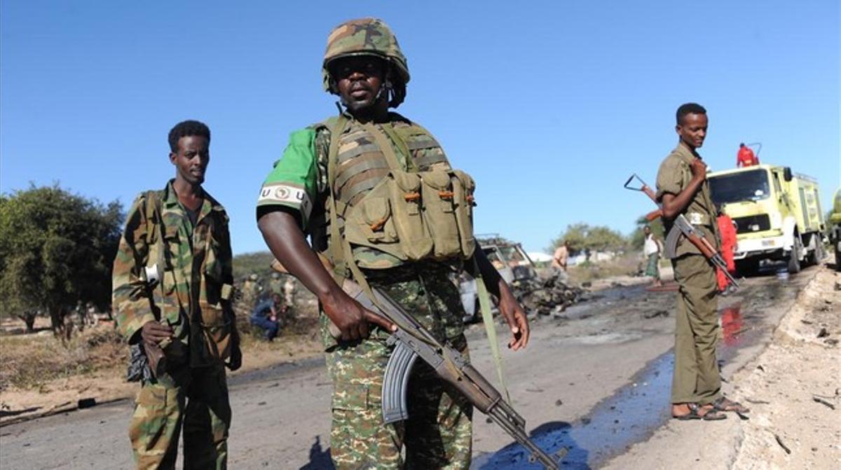 The African Union Mission in Somalia completes the first phase of its withdrawal. (Photo Internet reproduction)