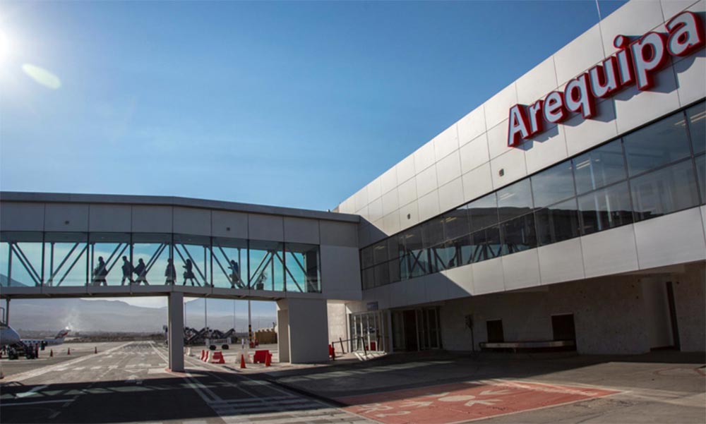 Arequipa airport. (Photo Internet reproduction)