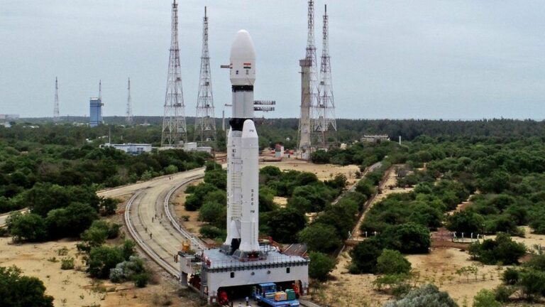 India launches Chandrayaan-3 mission targeting moon’s south pole