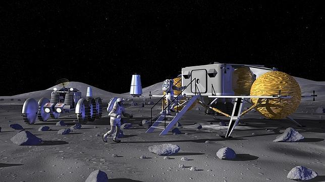 The International Lunar Research Station (ILRS) project. (Photo Internet reproduction)