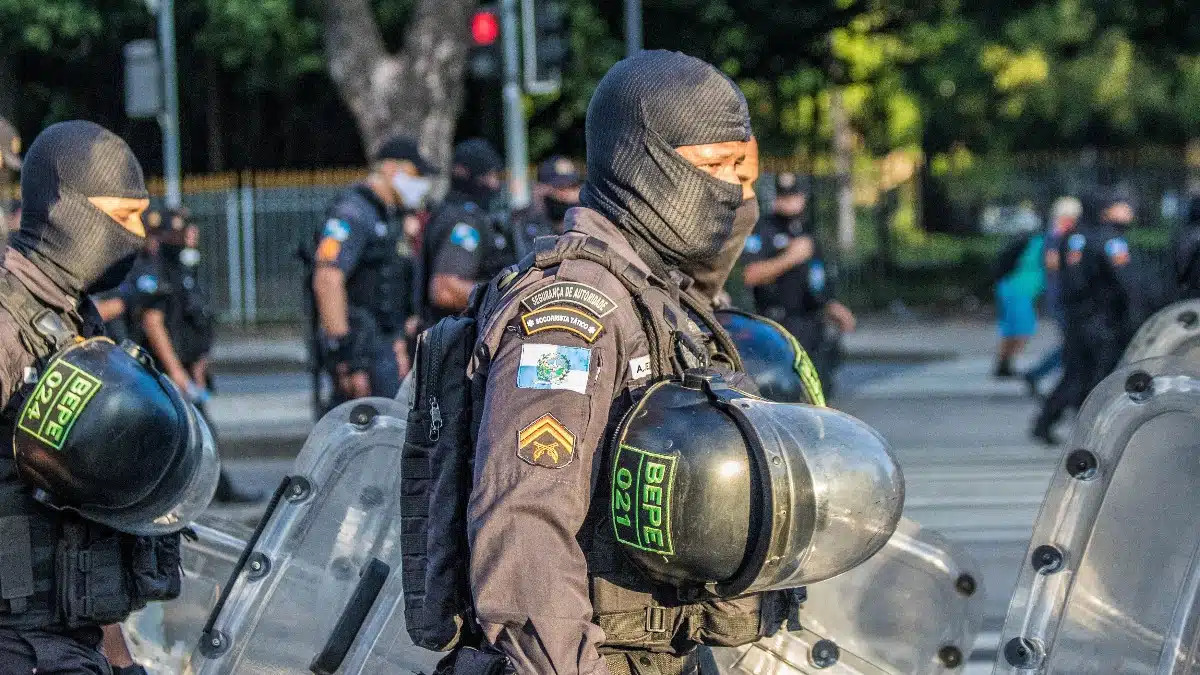 Military police Brazil. (Photo Internet reproduction)