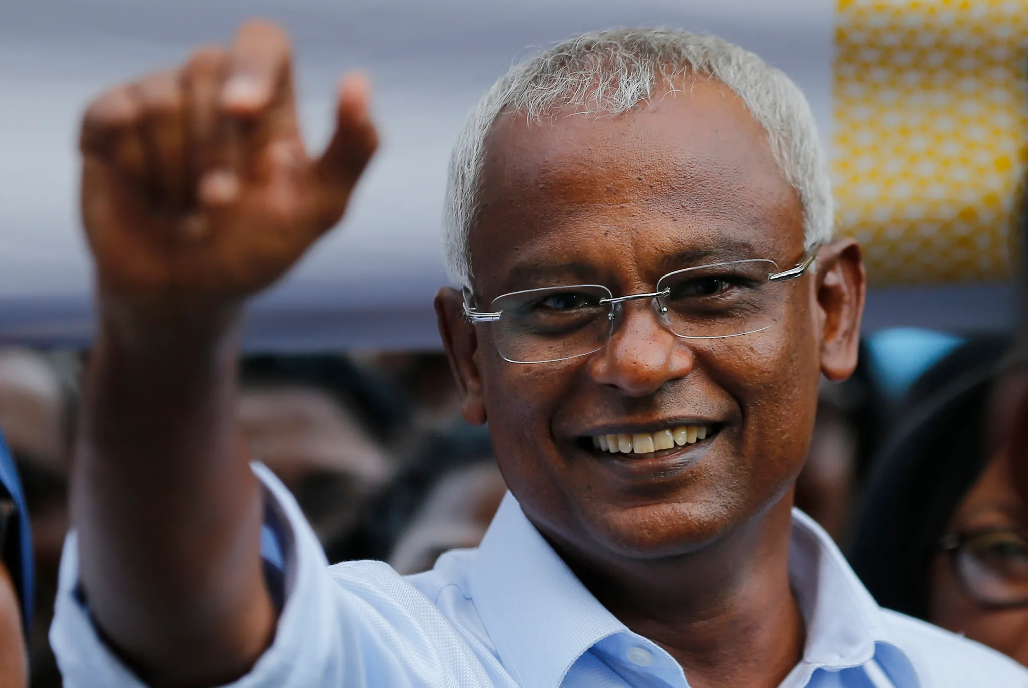 President Ibrahim Mohamed Solih is pro India. (Photo Internet reproduction)