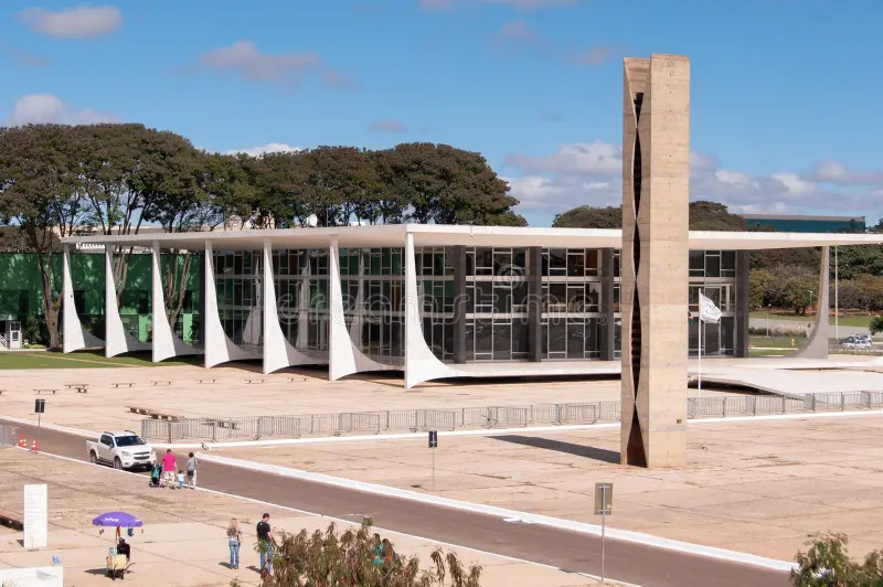 Supreme court building in Brasila. (Photo Internet reproduction)