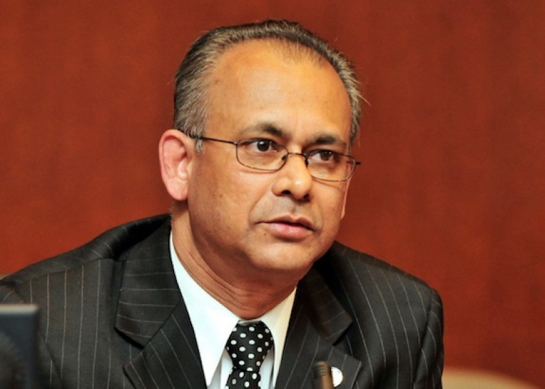 Suriname's Foreign Minister, Albert Ramdin,
