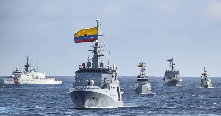 Naval exercises in Cartagena bring together ships, aircraft and submarines from 20 countries