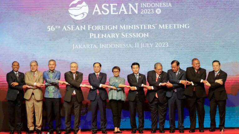 ASEAN foreign ministers meet in Jakarta to address Myanmar crisis and regional challenges
