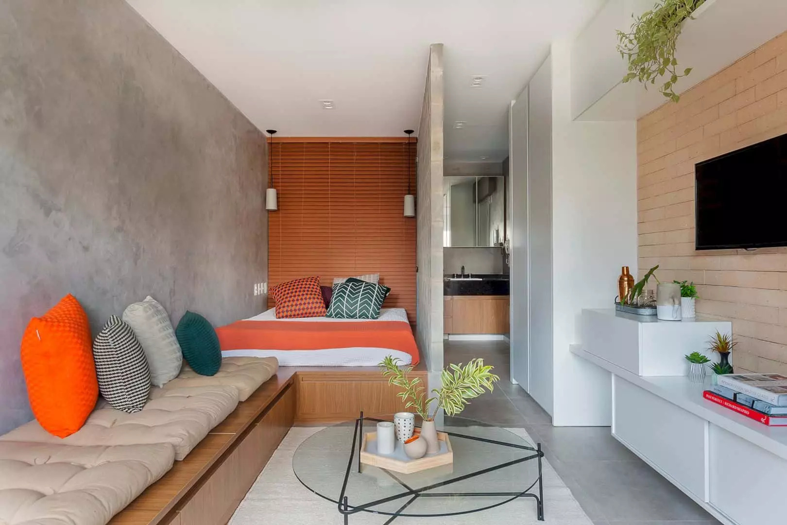 A micro apartment in São Paulo. (Photo Internet reproduction)