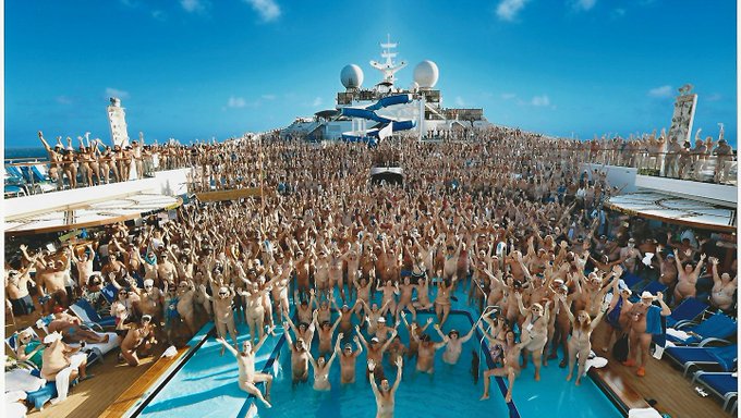 Caribbean nudist cruise announced for 2025. (Photo Internet reproduction)