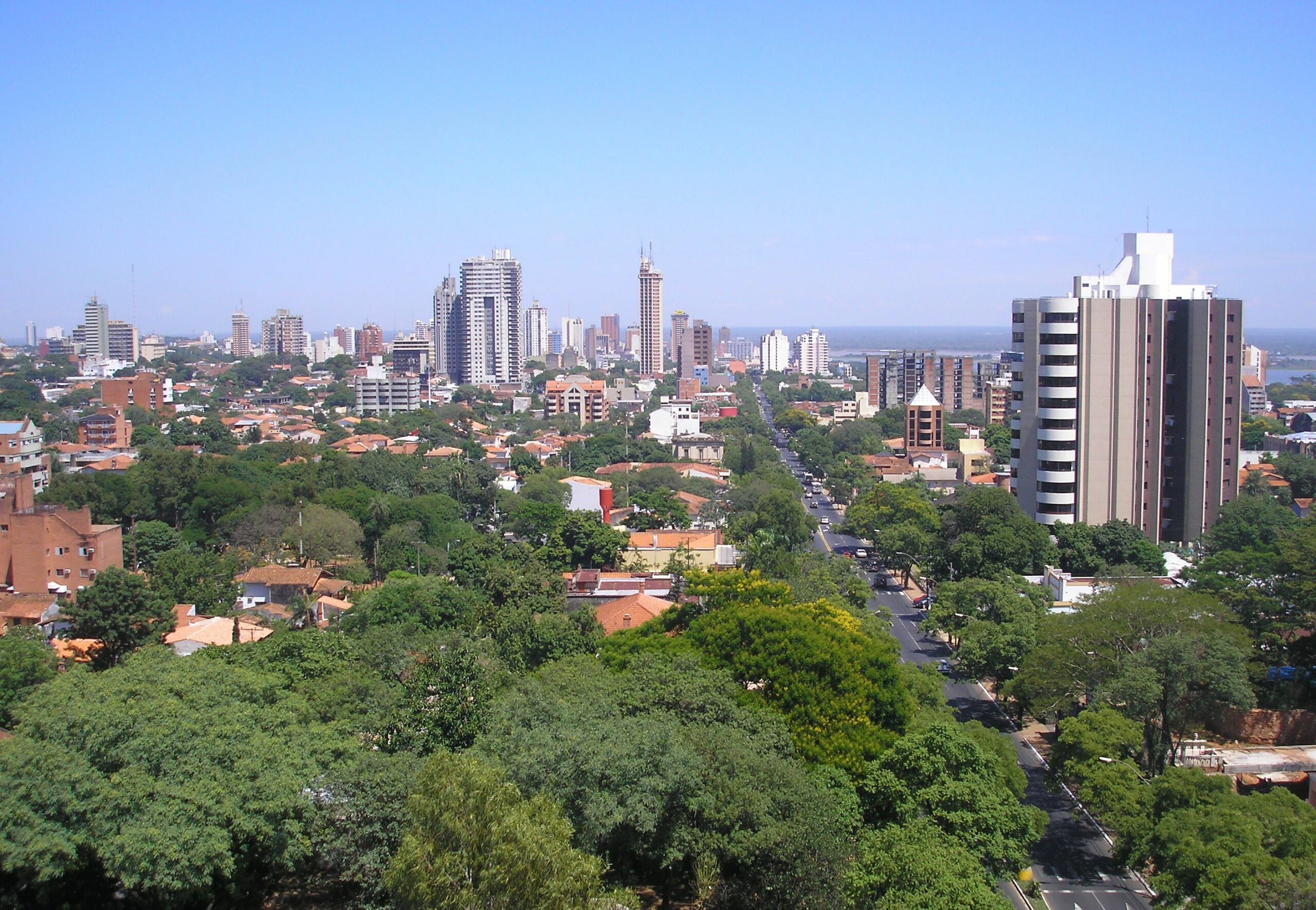 Asuncion, capital of Paraguay. (Photo Internet reproduction)