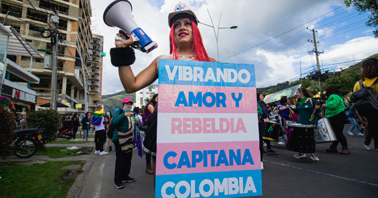 Colombia celebrates pride, advocates for LGTBI+ rights and trans law