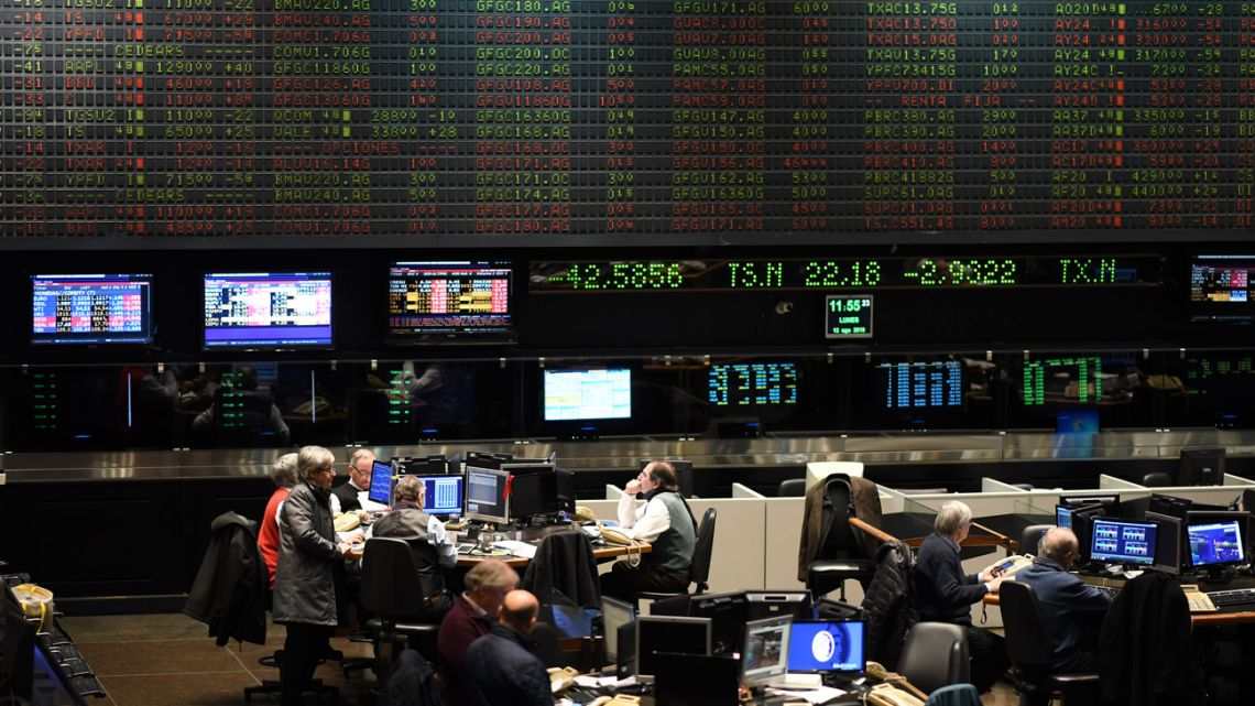 Argentina stock echange. (Photo Internet reproduction)