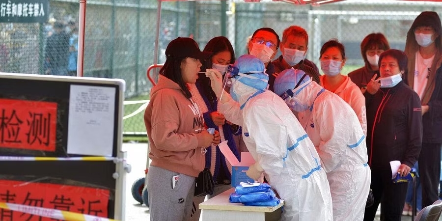 China no longer requires COVID-19 testing for entry. (Photo Internet reproduction)