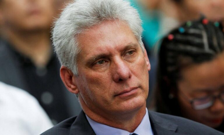 Cuba’s President Díaz-Canel on his way to the first BRICS summit