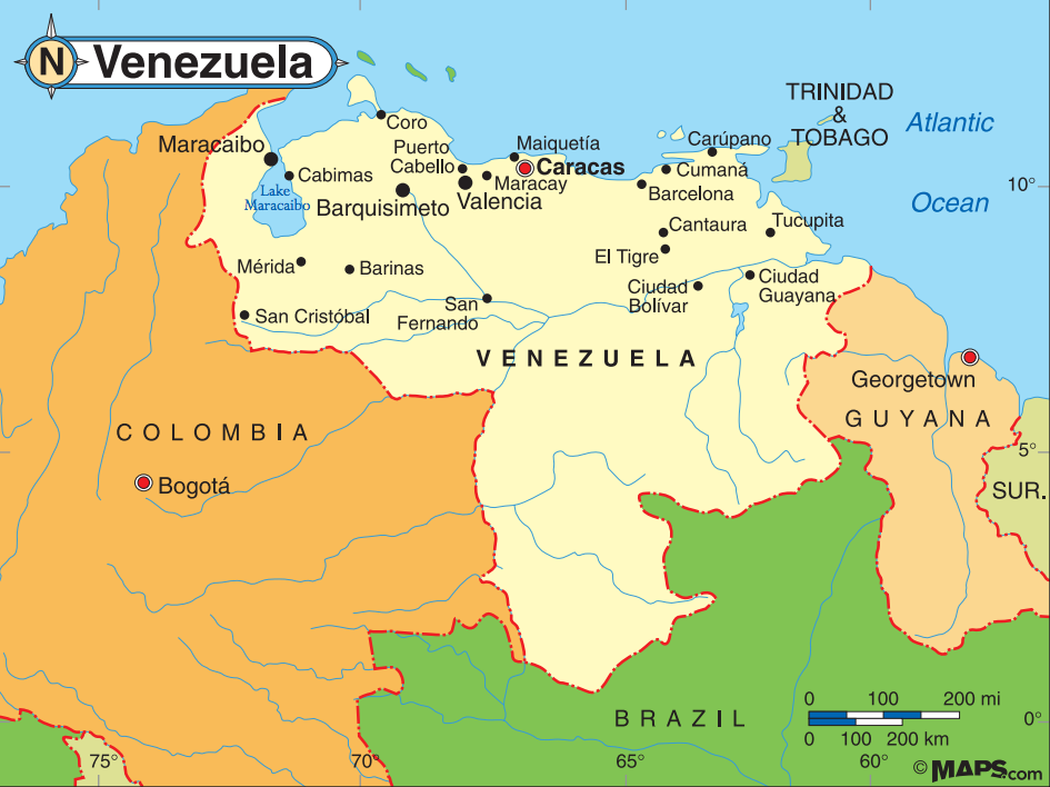 Venezuela-map