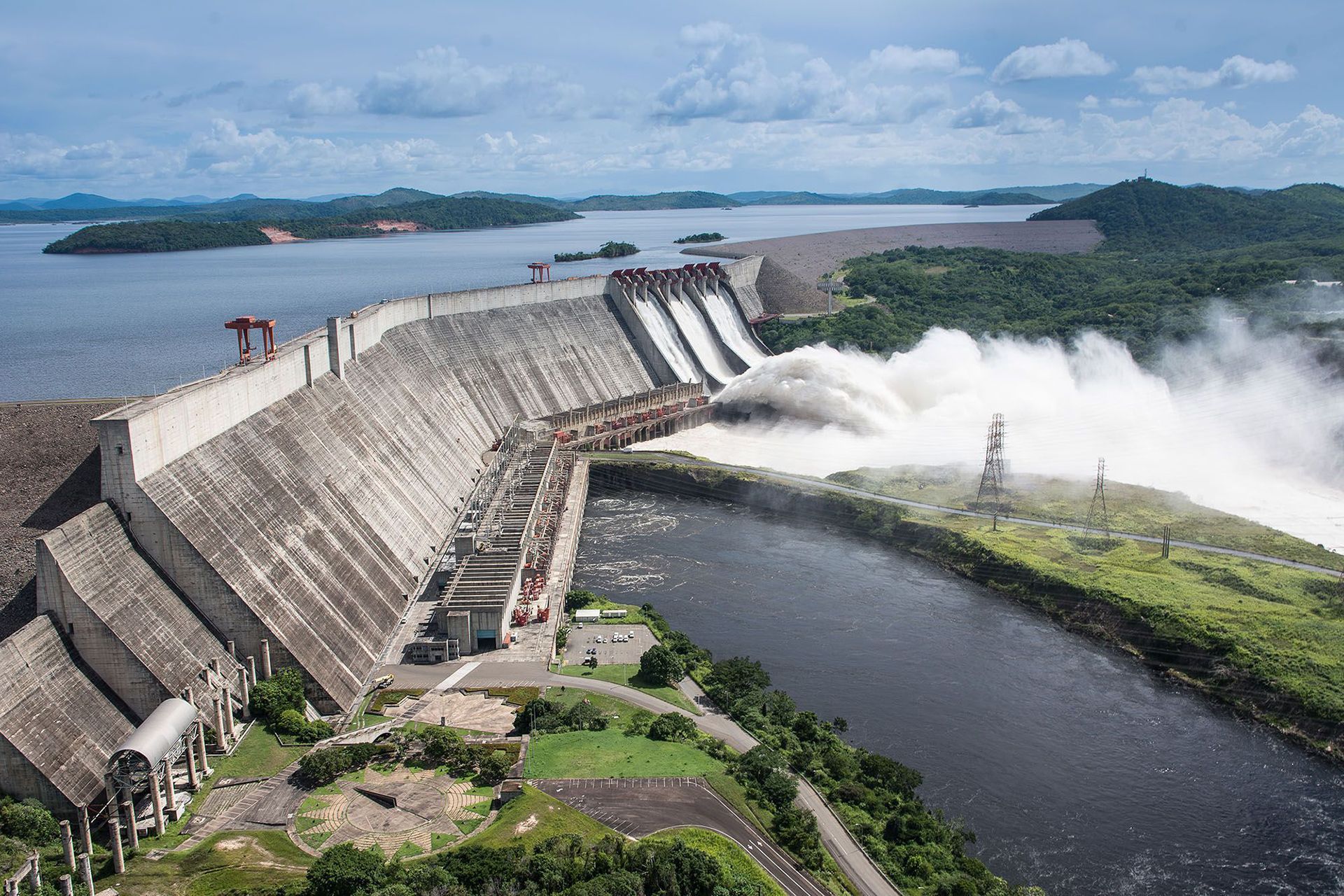Venezuela's Guri hydroelectric power plant. (Photo Internet reproduction)