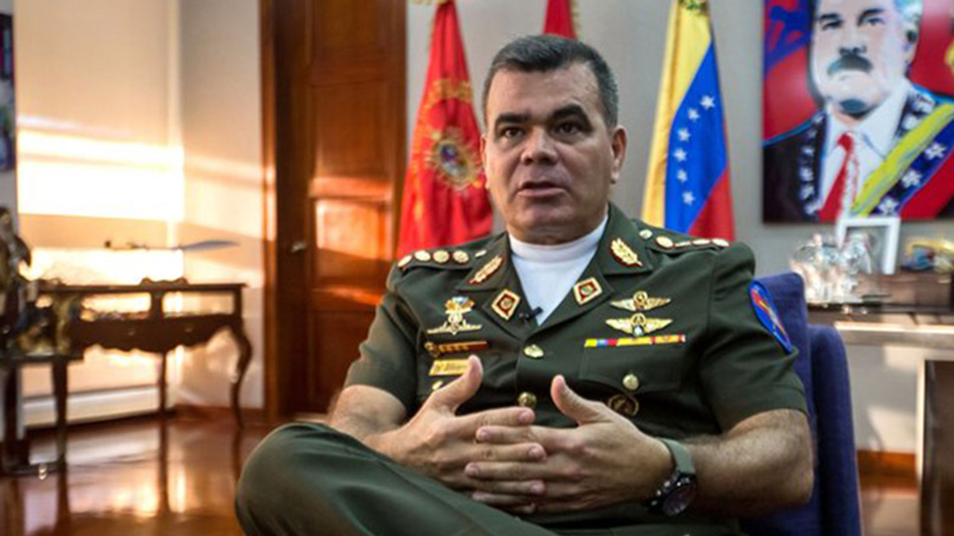Venezuela's Defense Minister, Vladimir Padrino López. (Photo Internet reproduction)