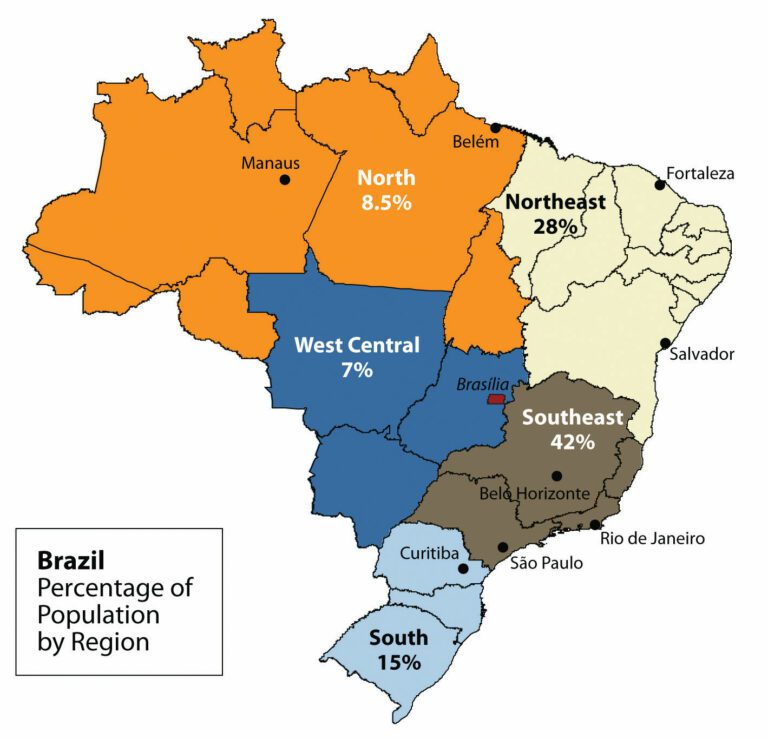 Brazil’s corn production in the Midwest exceeds that of the European Union