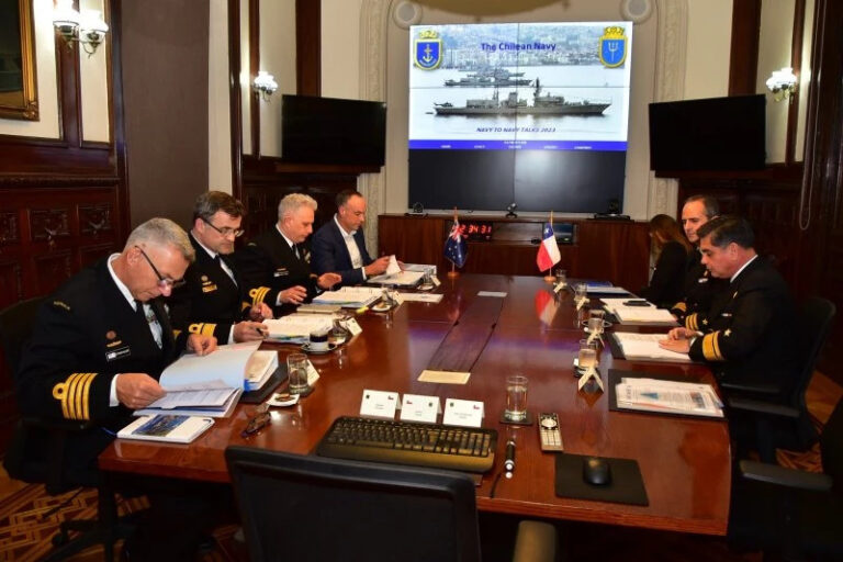 Chilean and Australian navies forge ties at historic first bilateral meeting