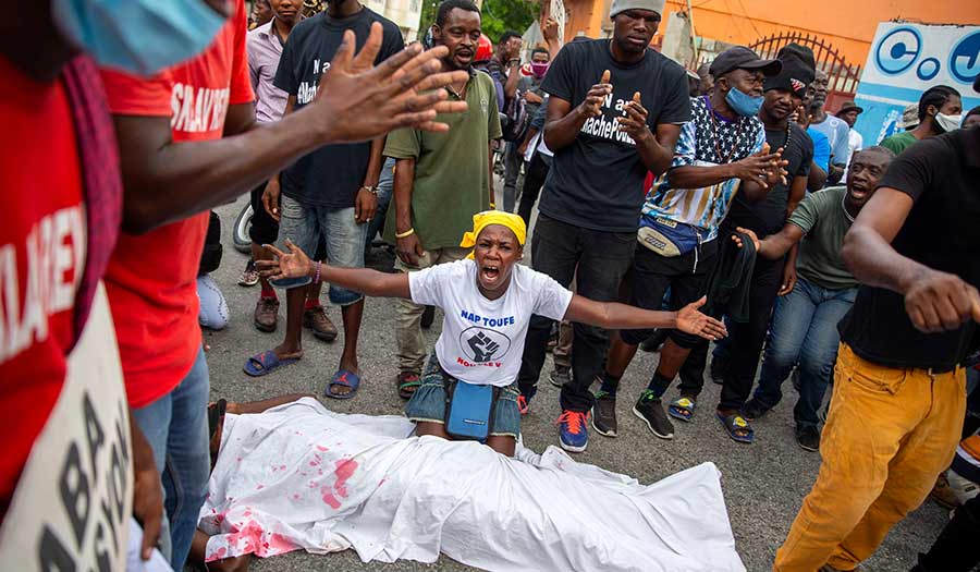 Haiti drowns in gang violence. (Photo Internet reproduction)