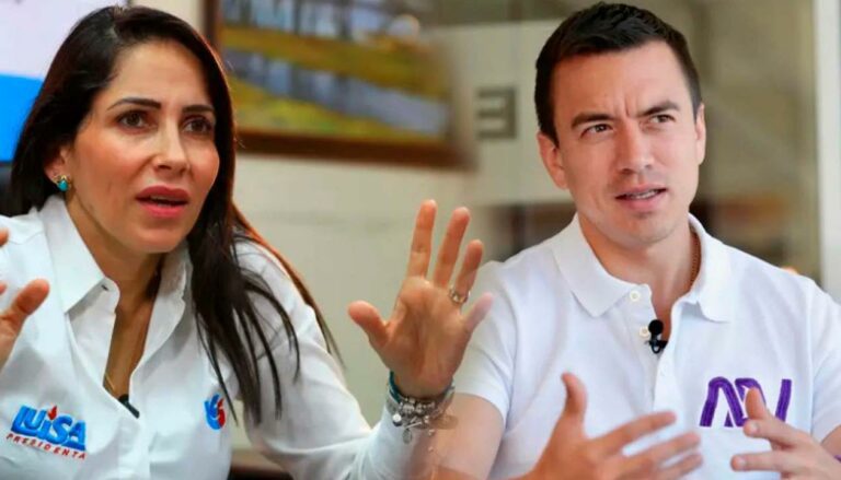 González and Noboa: the front runners in Ecuador’s electoral saga