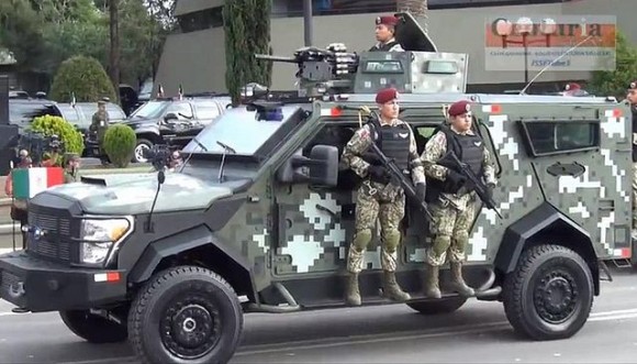 Mexico develops home grown armored tactical vehicle